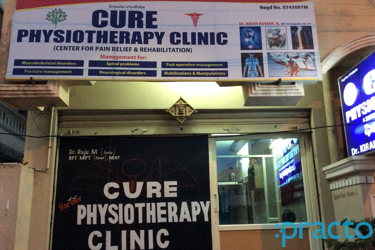 Entrance at Cure Physiotheraphy Clinic Secunderabad Hyderabad