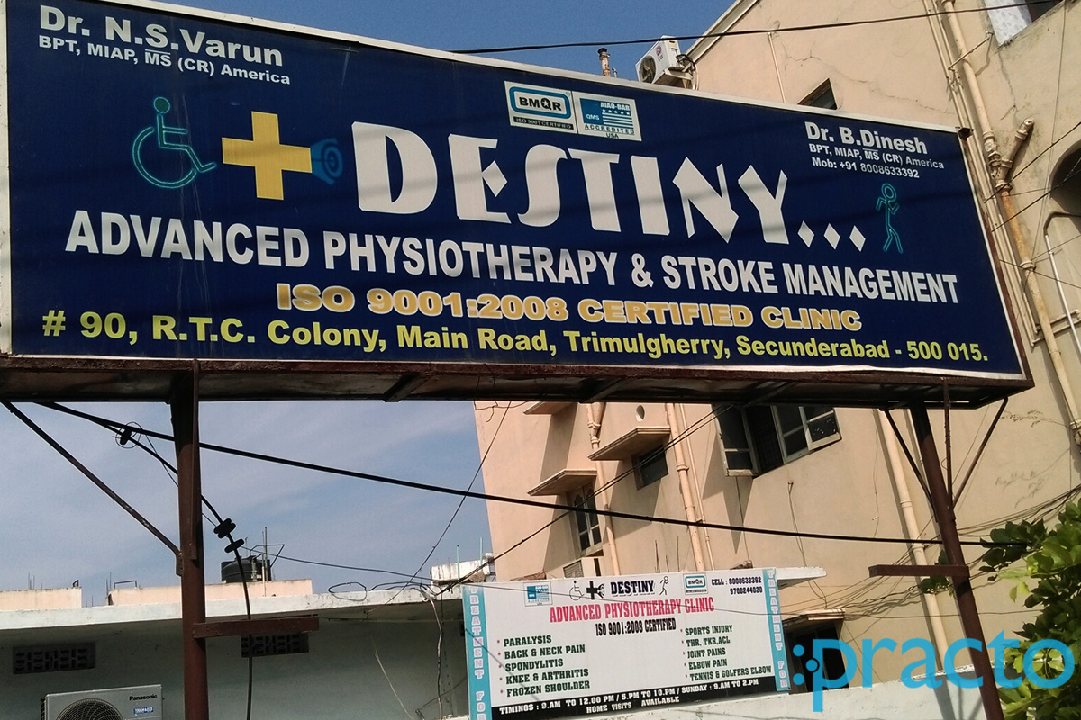 Destiny Advanced Physiotherapy & Stroke Management Secunderabad Hyderabad