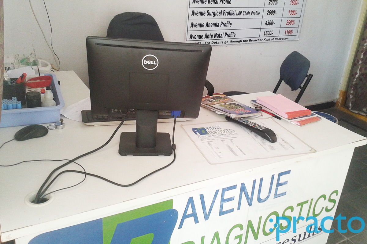Reception at AD Avenue Diagnostics And Poly Clinic Kukatpally Hyderabad