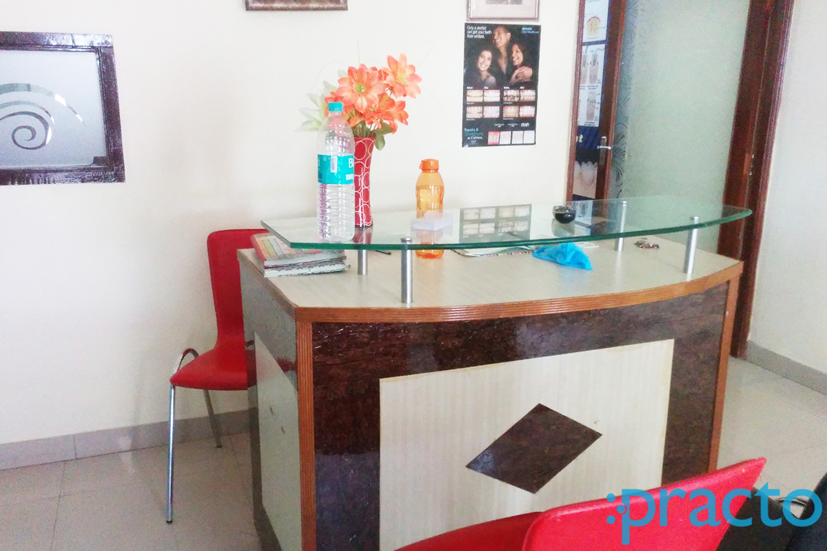 Reception at Shine N Smile Dental Clinic Rajendra Nagar Hyderabad