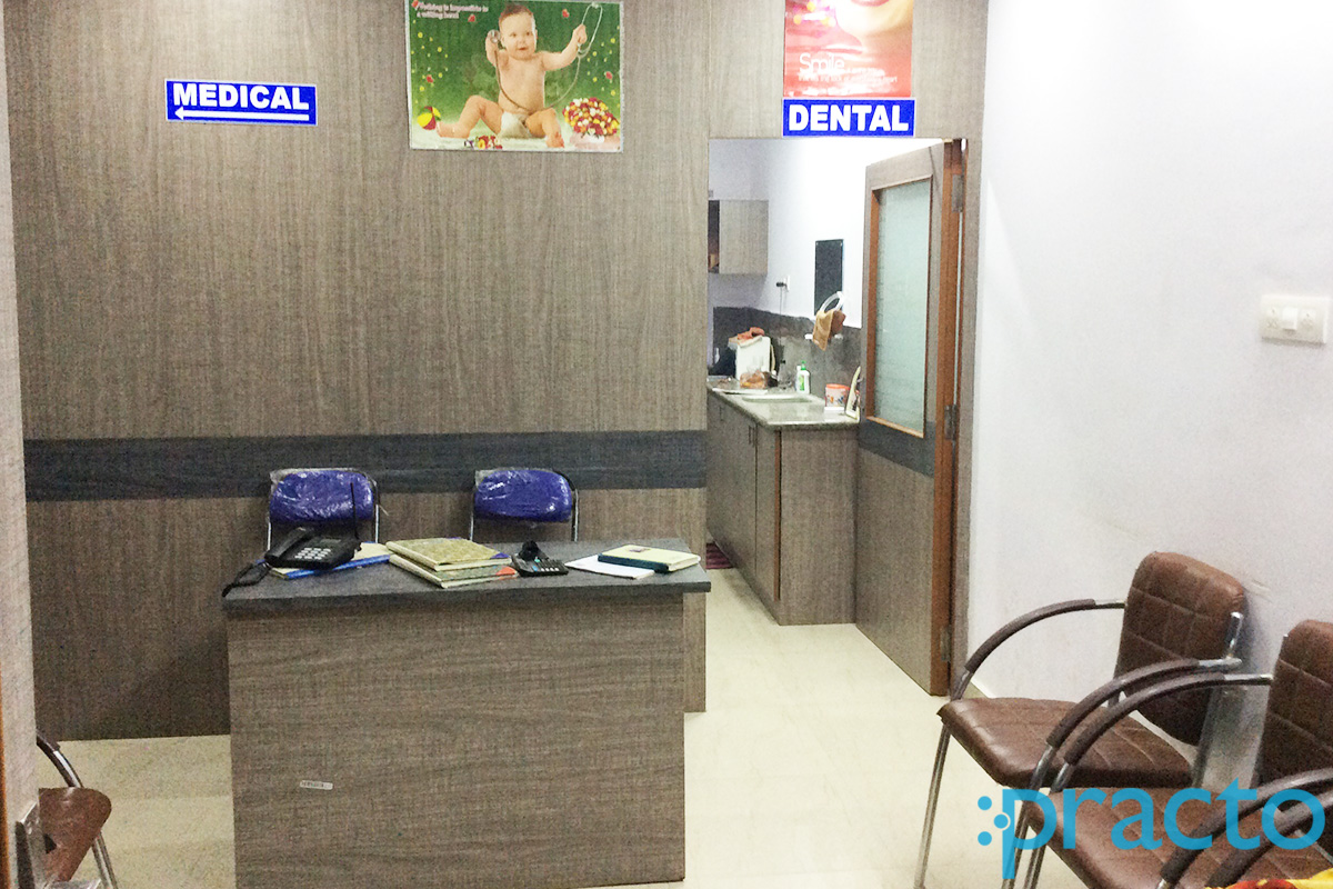 Reception at PVR Clinics & Diagnostics Rajendra Nagar Hyderabad