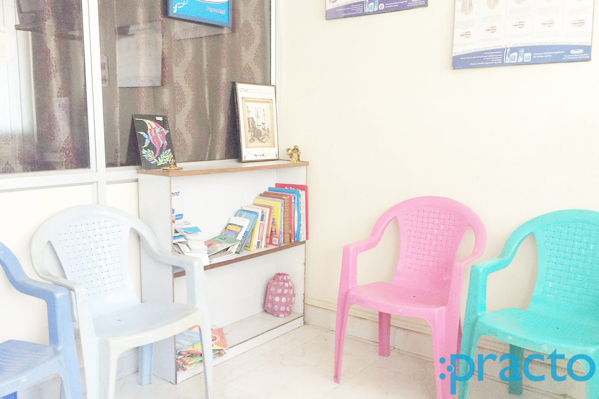Waiting Area at Dent Arena Dental Clinic Virugambakkam Chennai