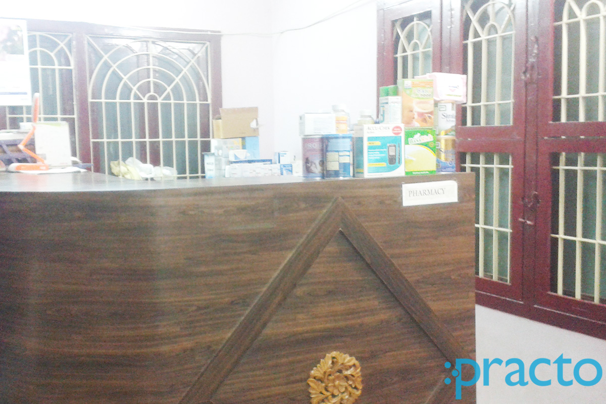 Reception at AN Clinic Mogappair West Chennai