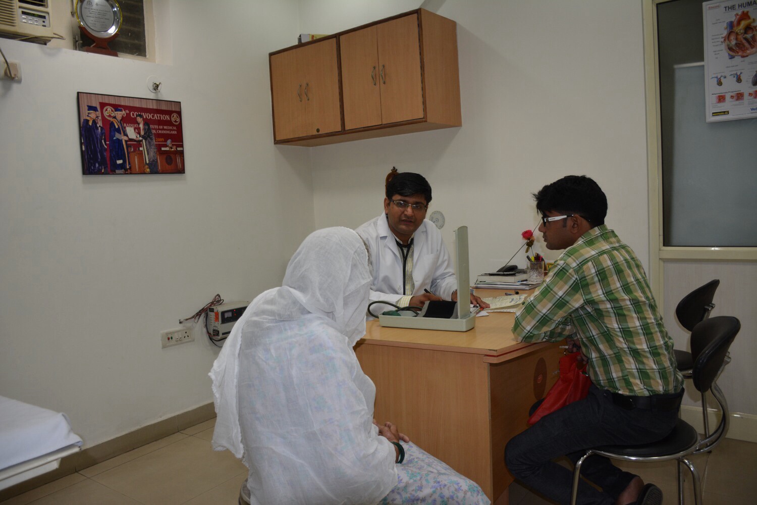 OPD/Ward at Healthy Heart Cardiac Centre Krishna Nagar Delhi