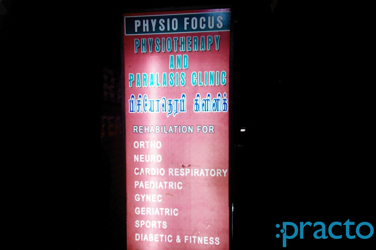Physio Focus Physiotherapy Clinic Mogappair West Chennai