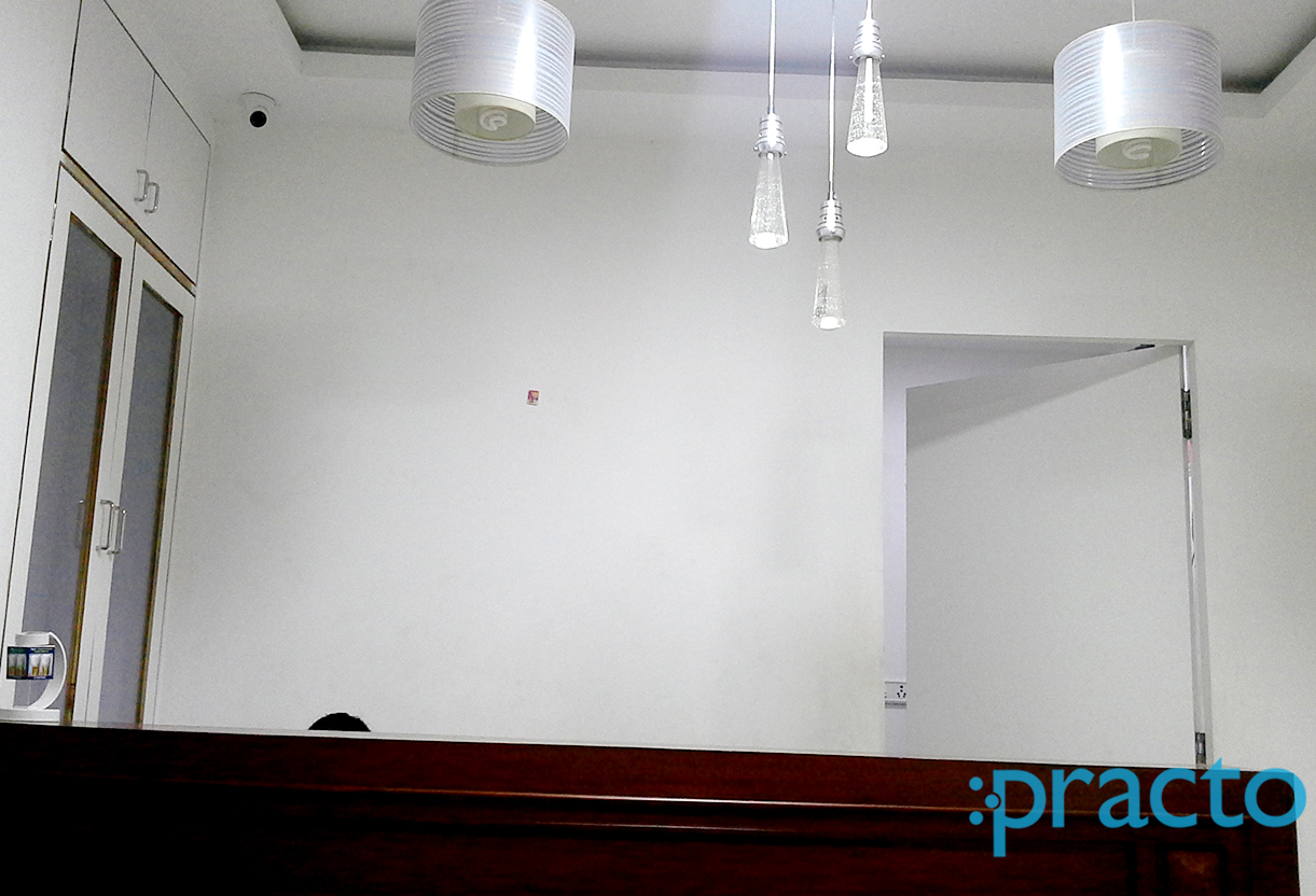 Reception at Dr. Prudhvi's Advanced Dental Care Satyanarayanapuram Vijayawada