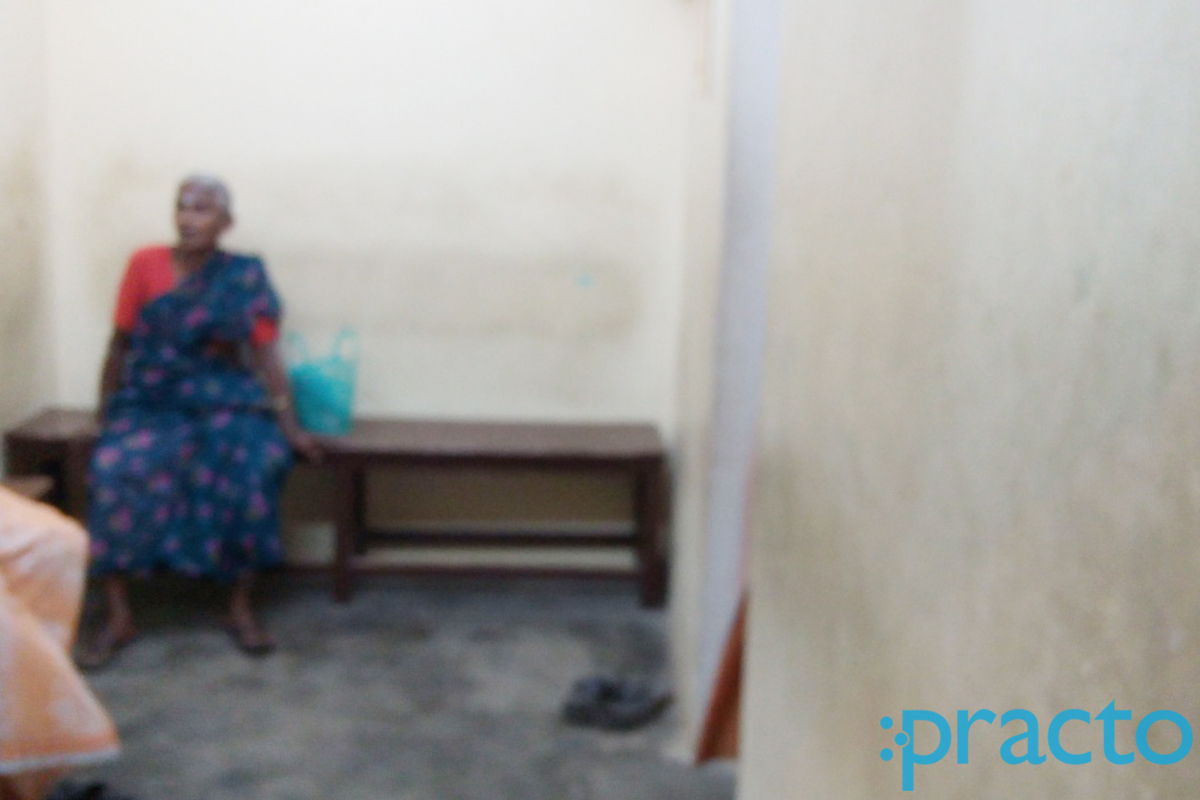 Waiting Area at M.Arumugam Clinic Perambur Chennai