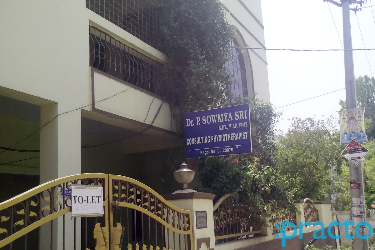 Entrance at Dr. C. Sowmya Physiotherapy Clinic Malkajgiri Hyderabad