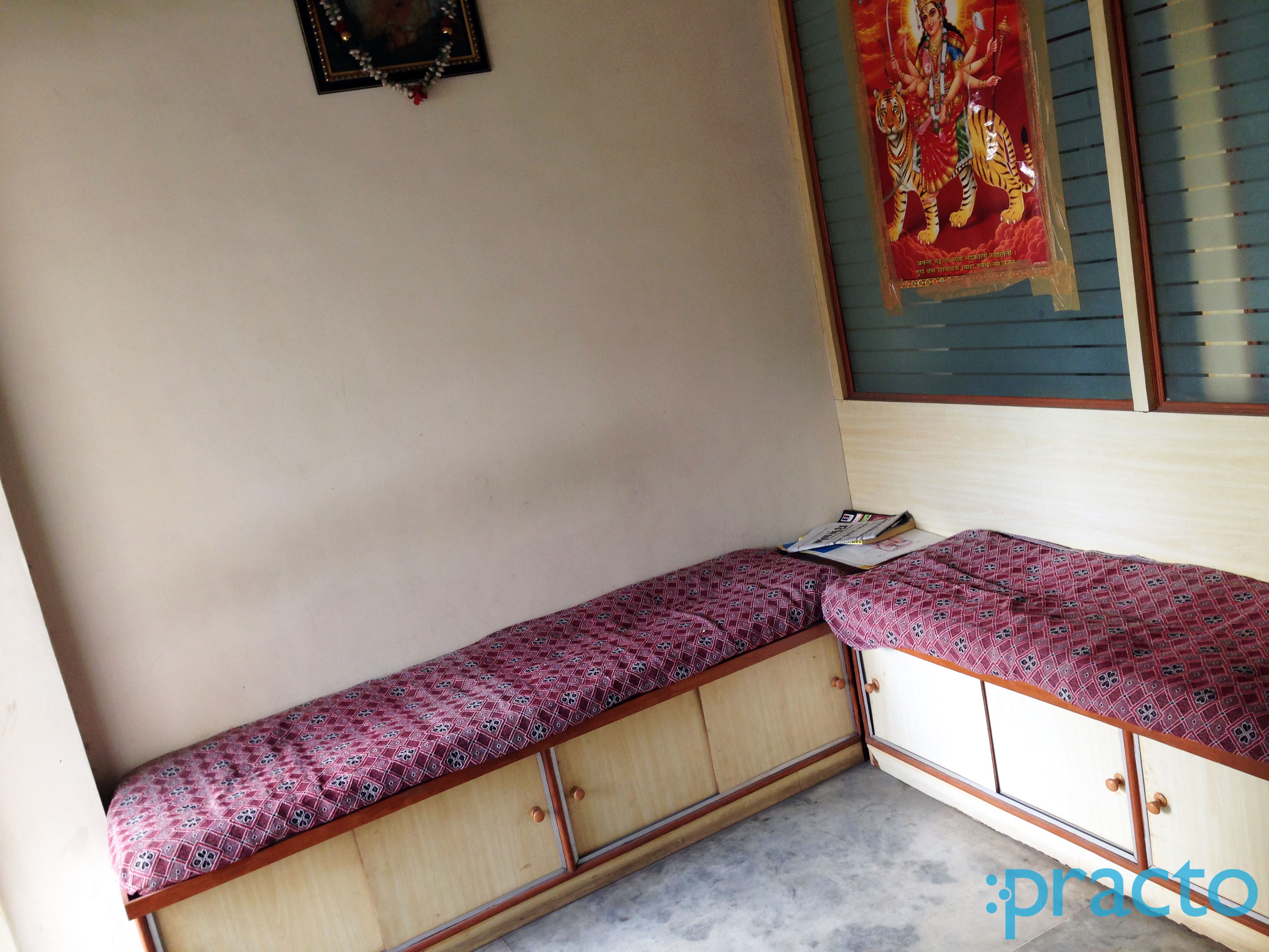 Waiting Area at Vraj Dental Clinic and Implant Center Subhanpura Vadodara