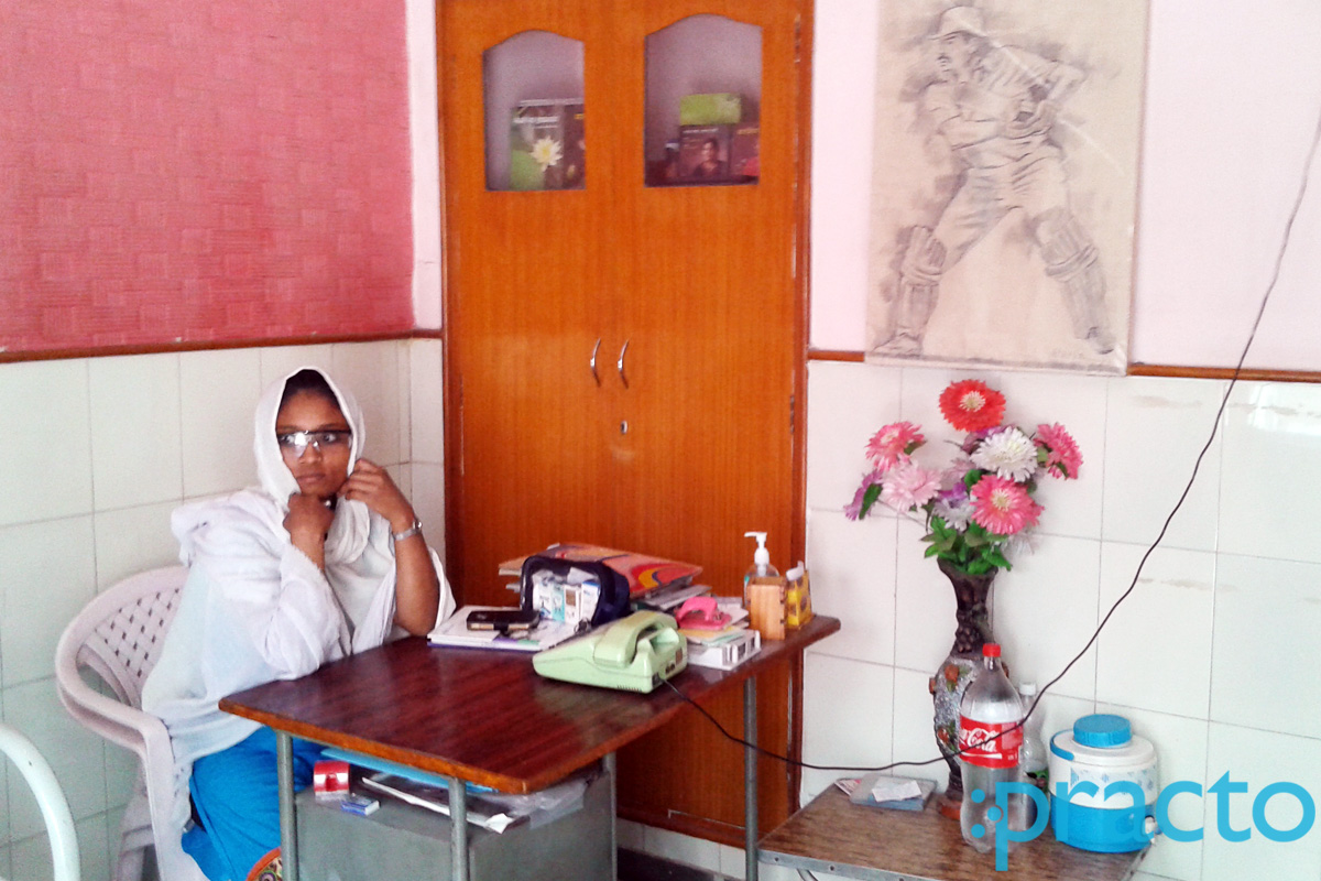 Reception at Malvika Clinic Raopura Vadodara