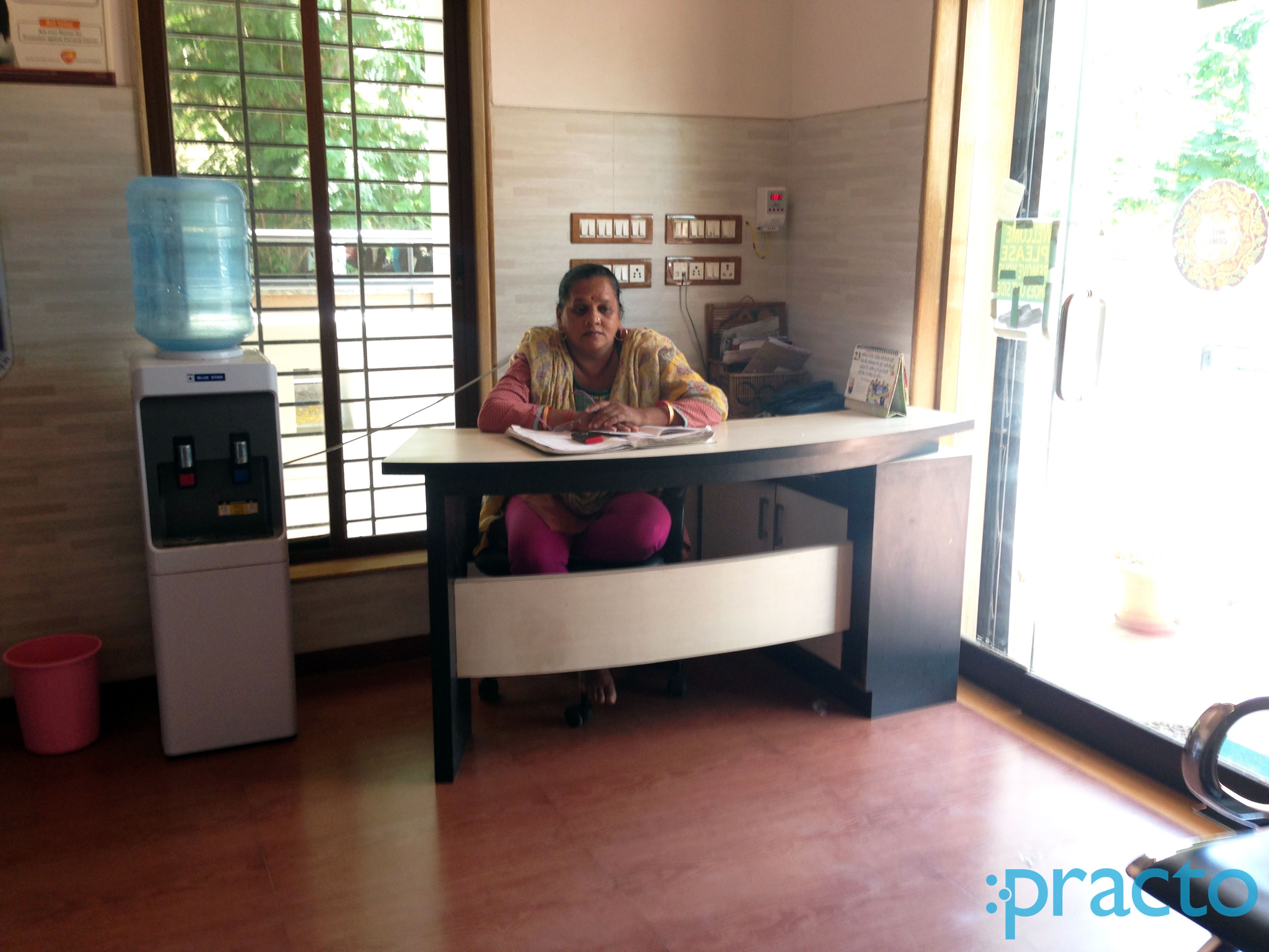 Reception at Pragya Child Clinic Gotri Vadodara