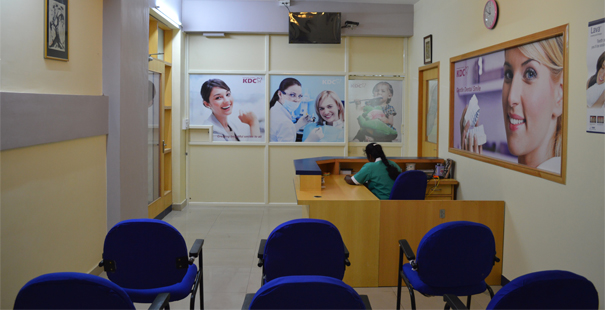 Reception at Dr. Paramshetty's KDC Hospital Pvt. Ltd- new Rajarajeshwarinagar Bangalore