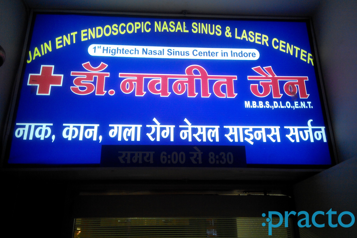 Entrance at Jain ENT Endoscopic Nasal Sinus And Laser Center New Palasia Indore