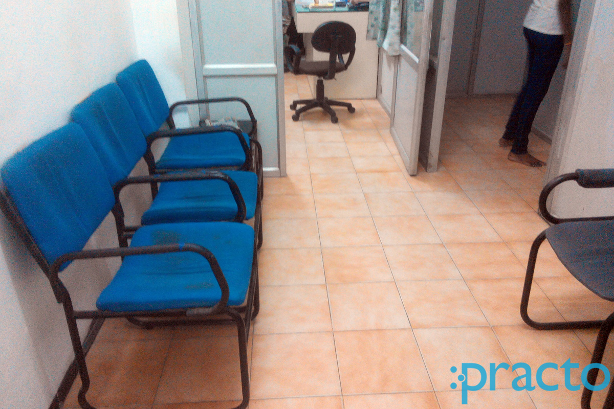Waiting Area at Dr Vinay Nayak's Clinic New Palasia Indore
