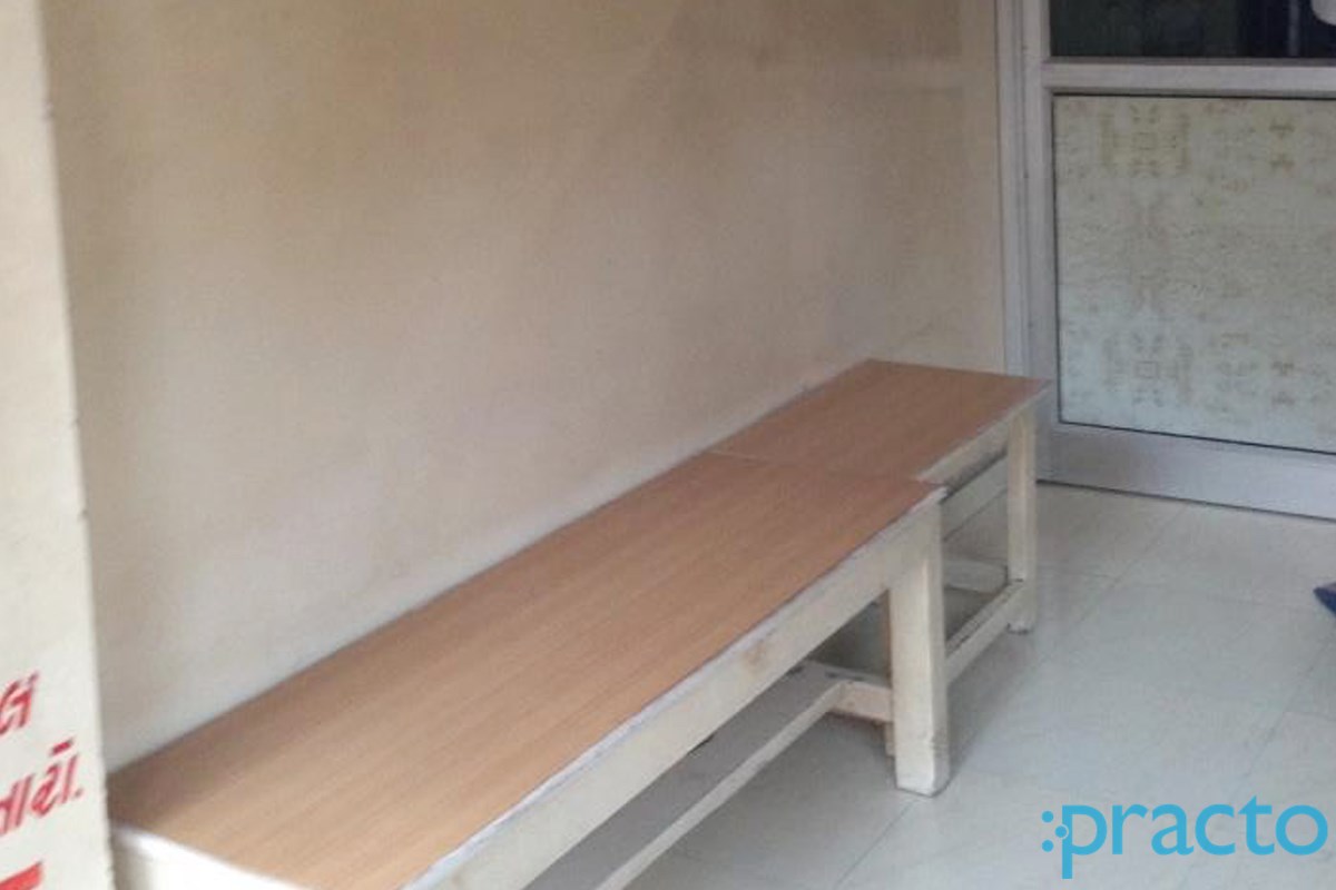 Waiting Area at Amrutba clinic Nana Varachha Surat