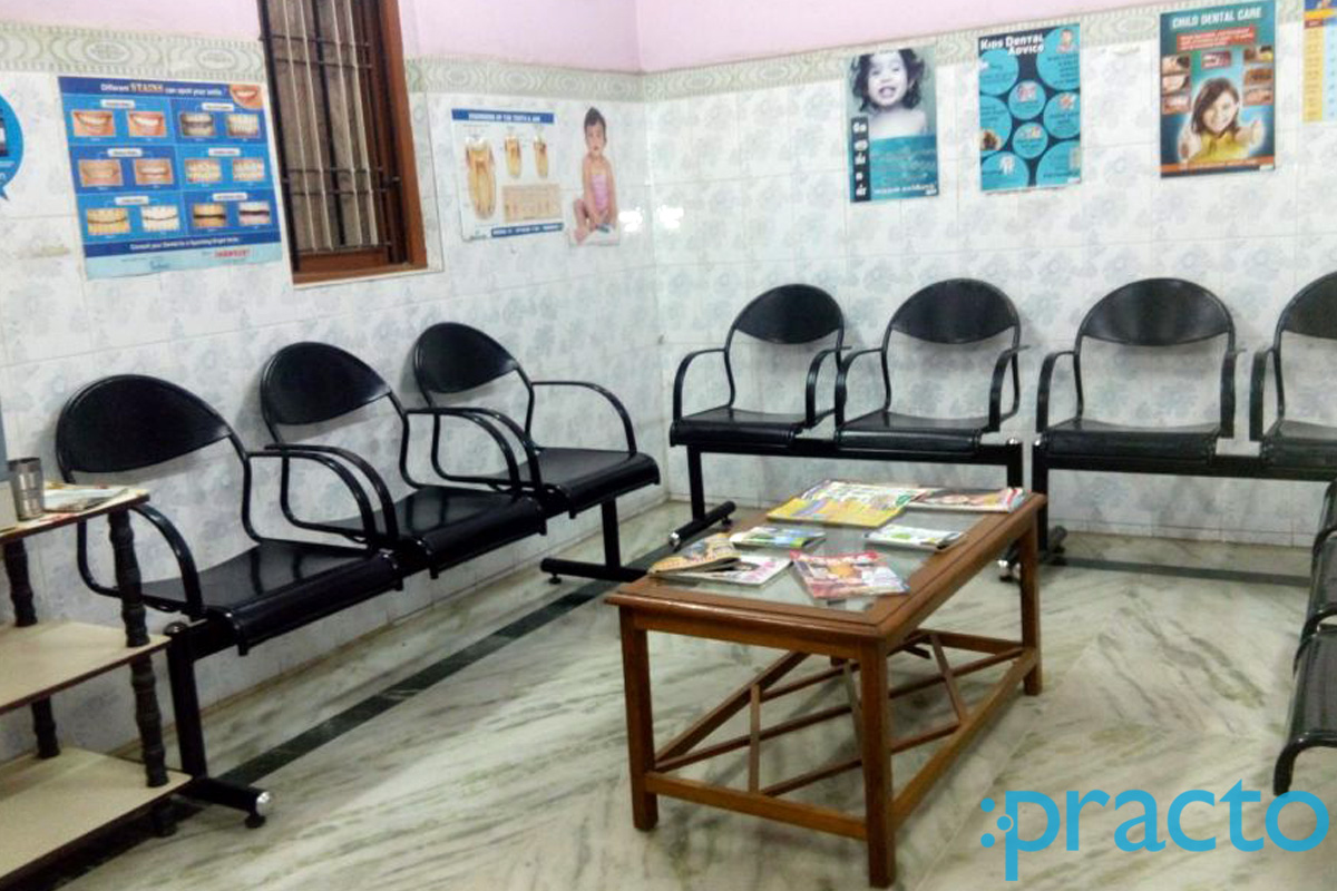 Waiting Area at Multi speciality Dental Clinic Thiruvottiyur Chennai