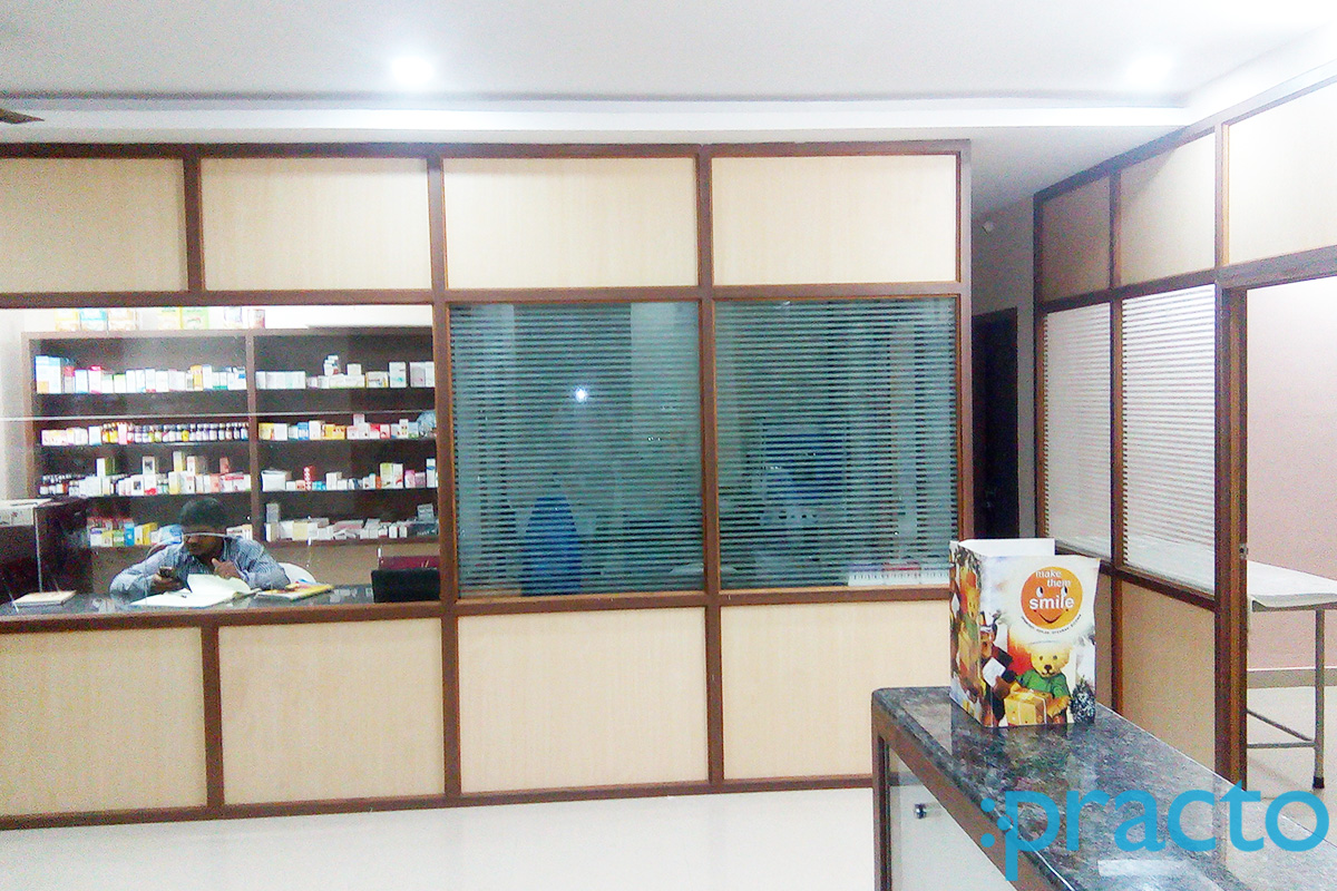 Entrance at G.V.R Childrens Clinic Vanasthalipuram Hyderabad