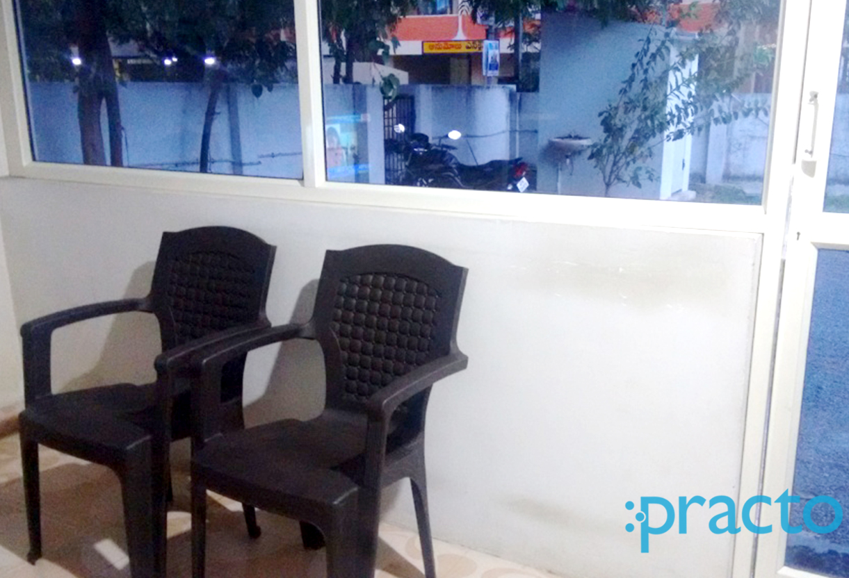 Waiting Area at Dr.Sayesh Dental Clinic Moghalrajpuram Vijayawada