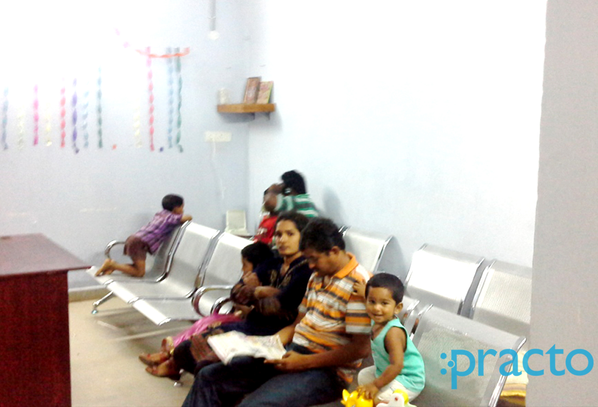 Waiting Area at Yasodha Child Hospital Auto Nagar Vijayawada