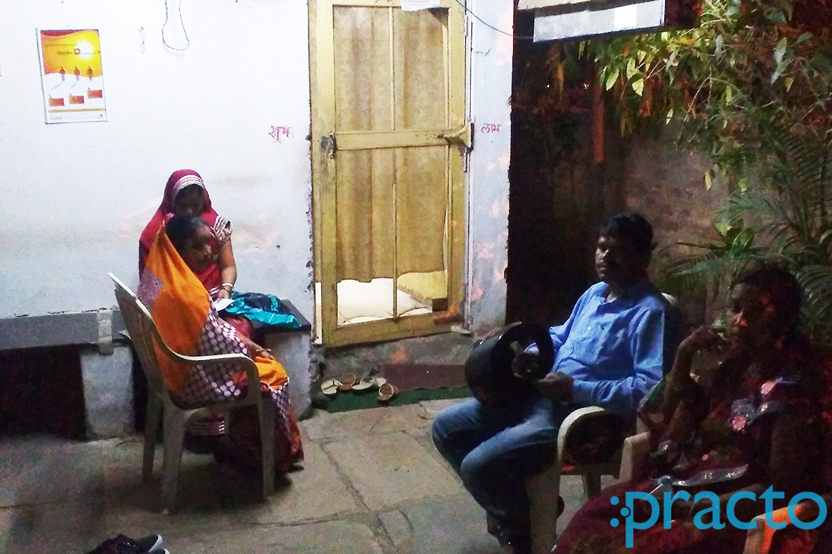Waiting Area at Dr. Asha Choudhary Clinic Tulsi Nagar Bhopal