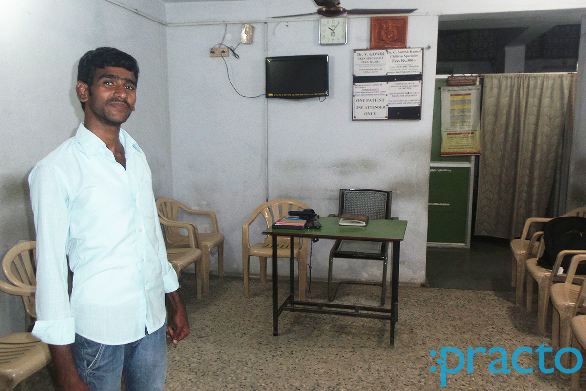 Reception at Sai Medical Centre RTC X Road Hyderabad