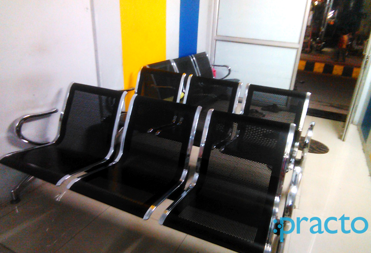 Waiting Area at Nagasri Homeo Clinic Bhavanipuram Vijayawada
