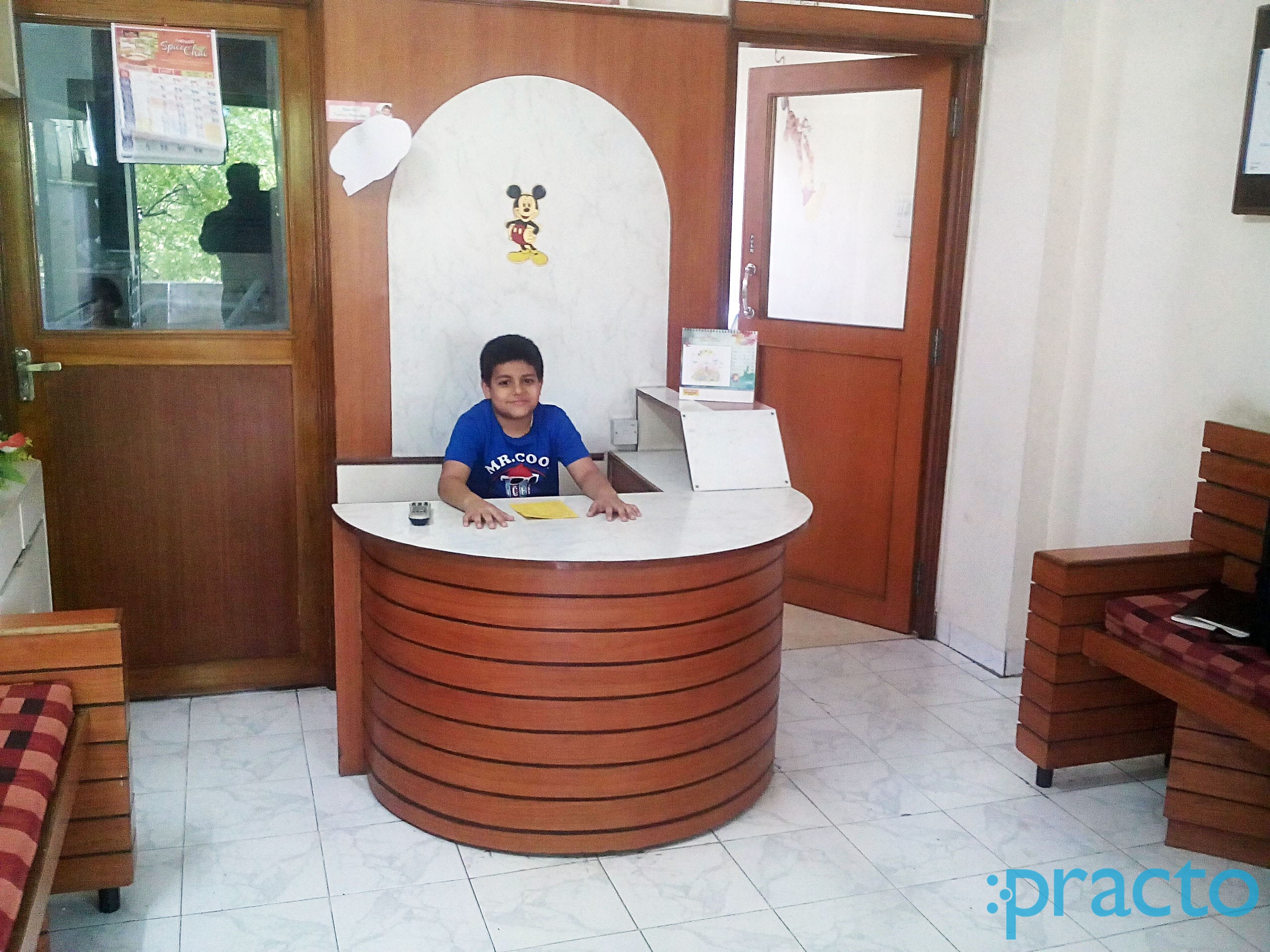 Reception at Dr Boob Speciality Dental Clinic Banjara Colony Aurangabad