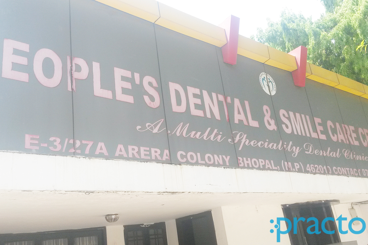 Entrance at People's Dental And Smile Care Center Arera Colony Bhopal