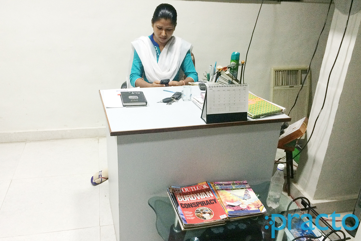 Reception at Raj ENT Centre & Voice Clinic Gomtinagar Lucknow