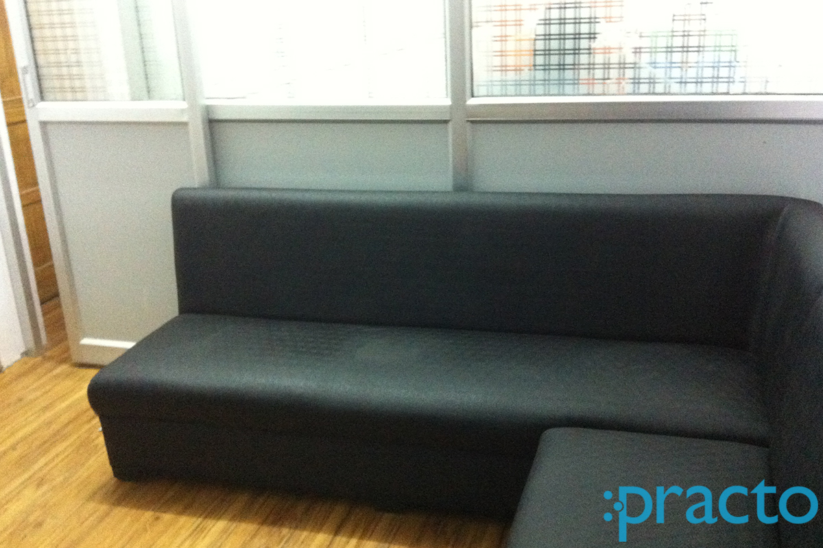 Waiting Area at Indira Dental & Health Care Ashiyana Lucknow