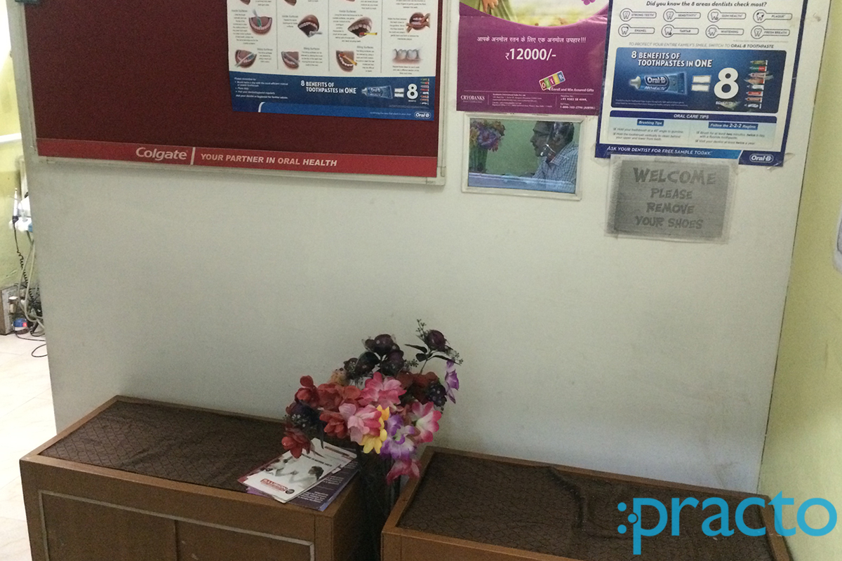 Waiting Area at Maa Dental Clinic Alambagh Lucknow