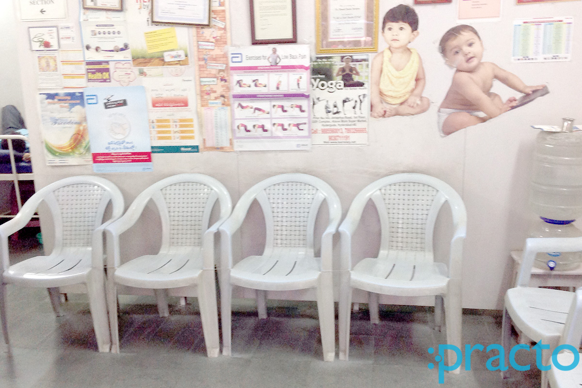 Waiting Area at Adarsh Poly Clinic Hyderguda Hyderabad