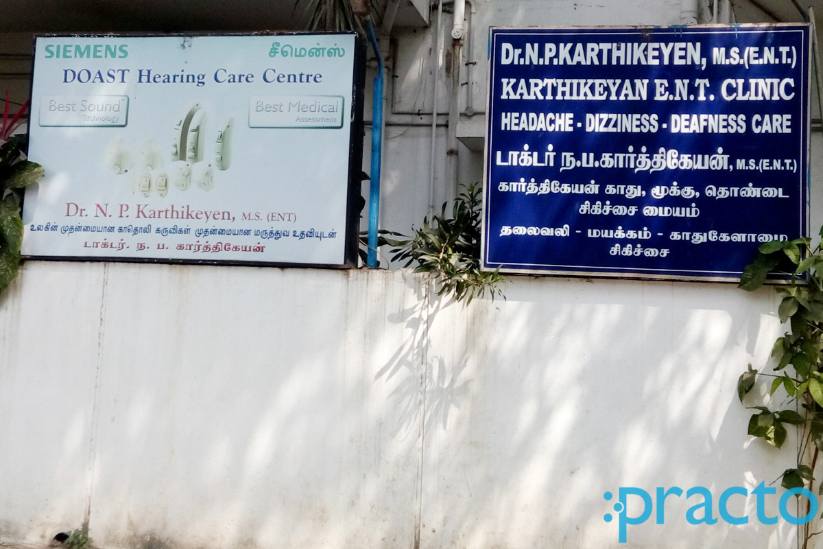 Karthikeyan Ent Clinic Anna Nagar Chennai