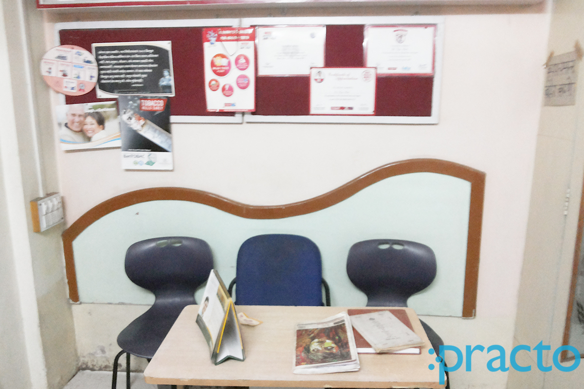 Reception at Sparkle Dental Clinic Sangvi Pune