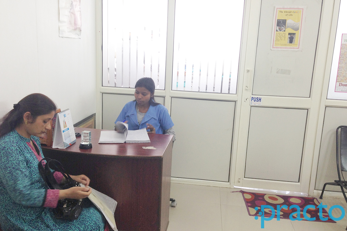Reception at Wadehra Dental Clinic Sector-38 Chandigarh