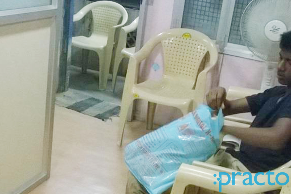 Waiting Area at Ram's Kids Clinic Saligramam Chennai