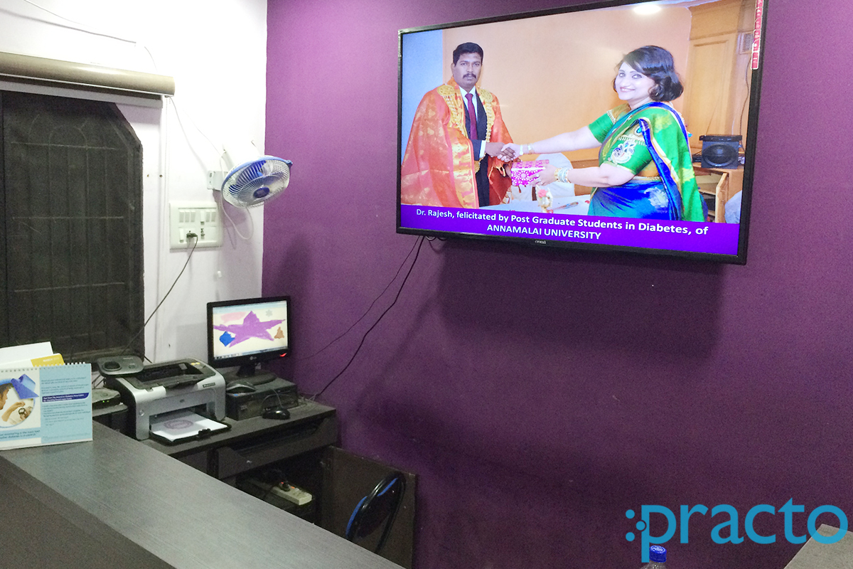 Reception at Adhavvan Diabates & Research Centre Kodambakkam Chennai