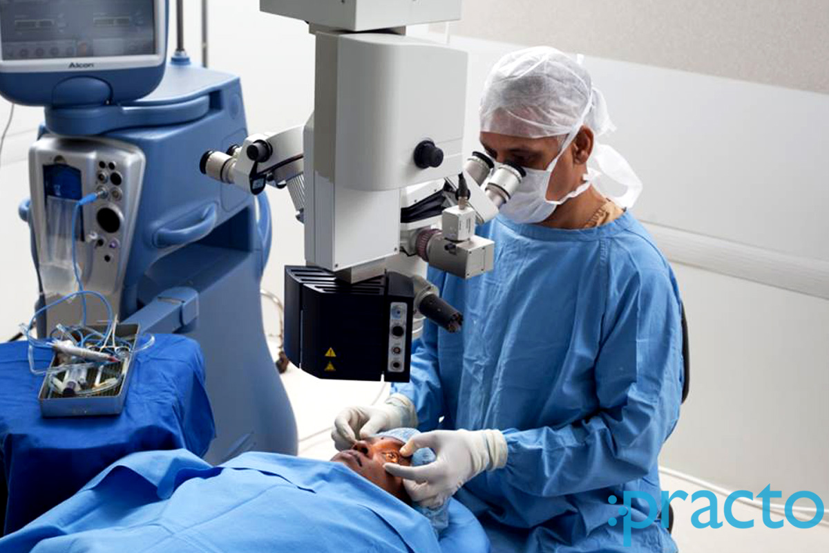 Operation Theatre at Vishnu Eye CLinic Mogappair West Chennai