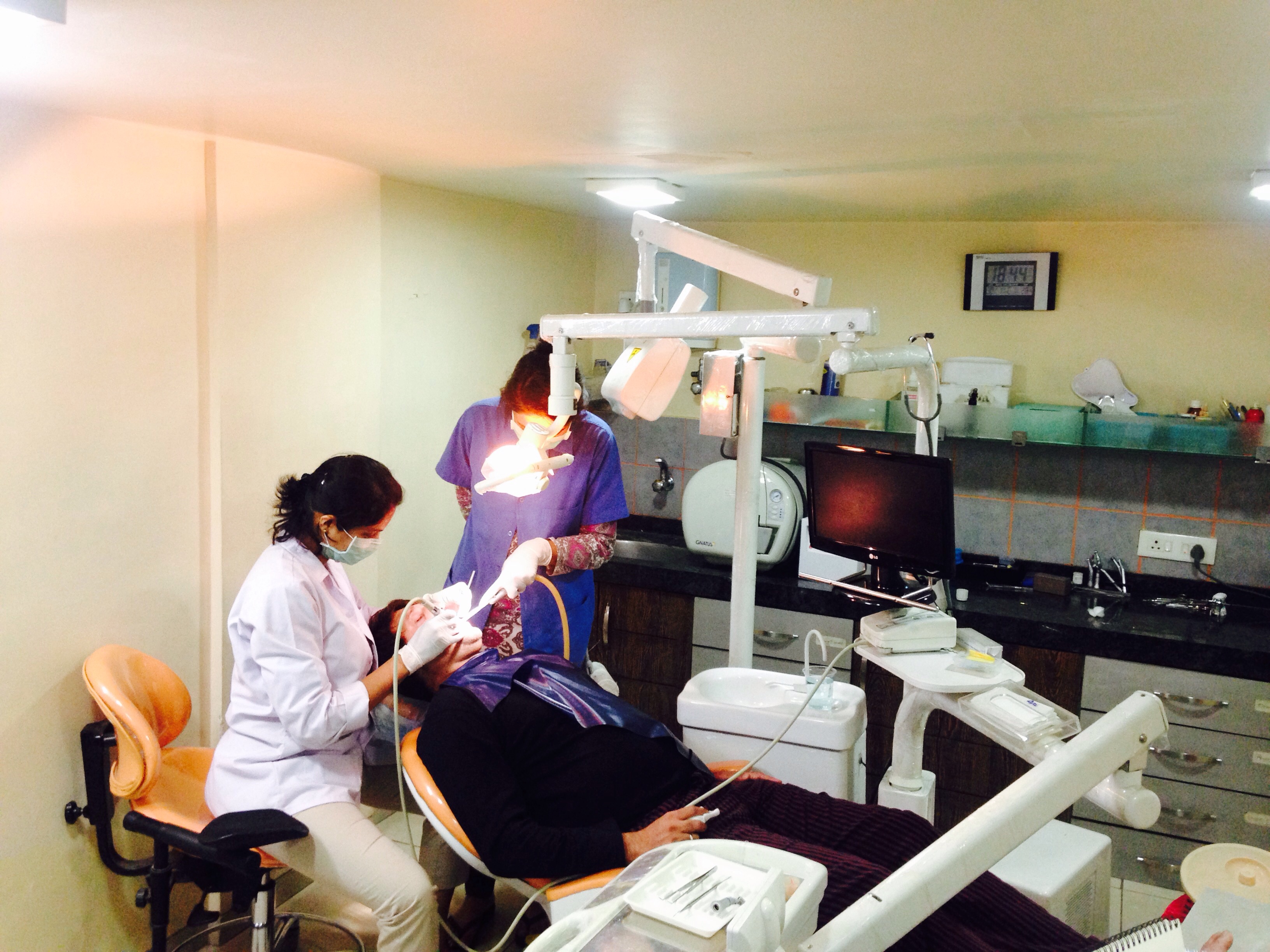 Operation Theatre at Dentacare NIBM Pune