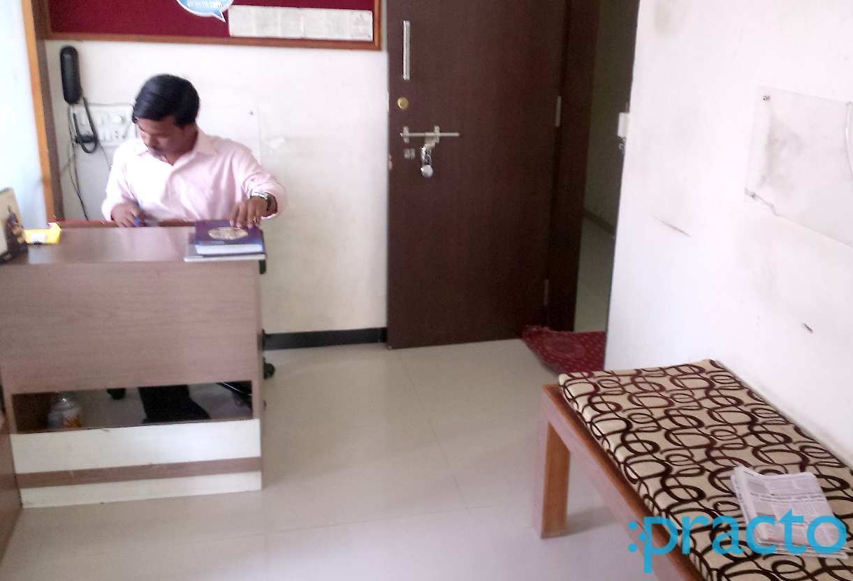 Reception at Dr Sudhir Patil's Clinic Dwarka Corner Nashik