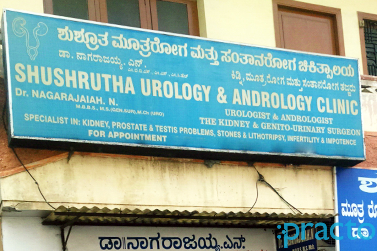 Shushrutha Urology & Andrology Clinic Rajajinagar Bangalore