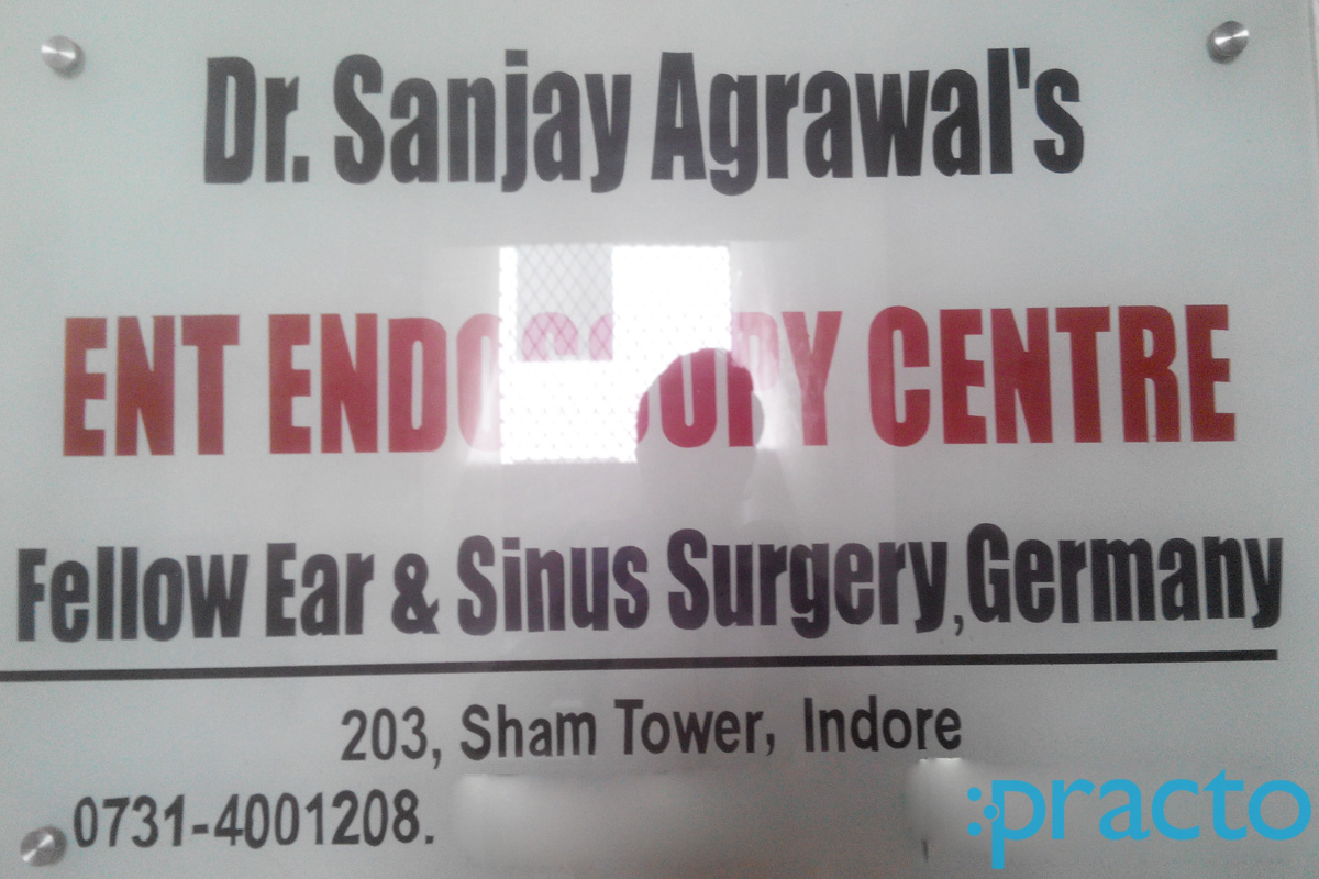 Entrance at Dr Sanjay Agrawal's Clinic Indore Tukoganj Indore