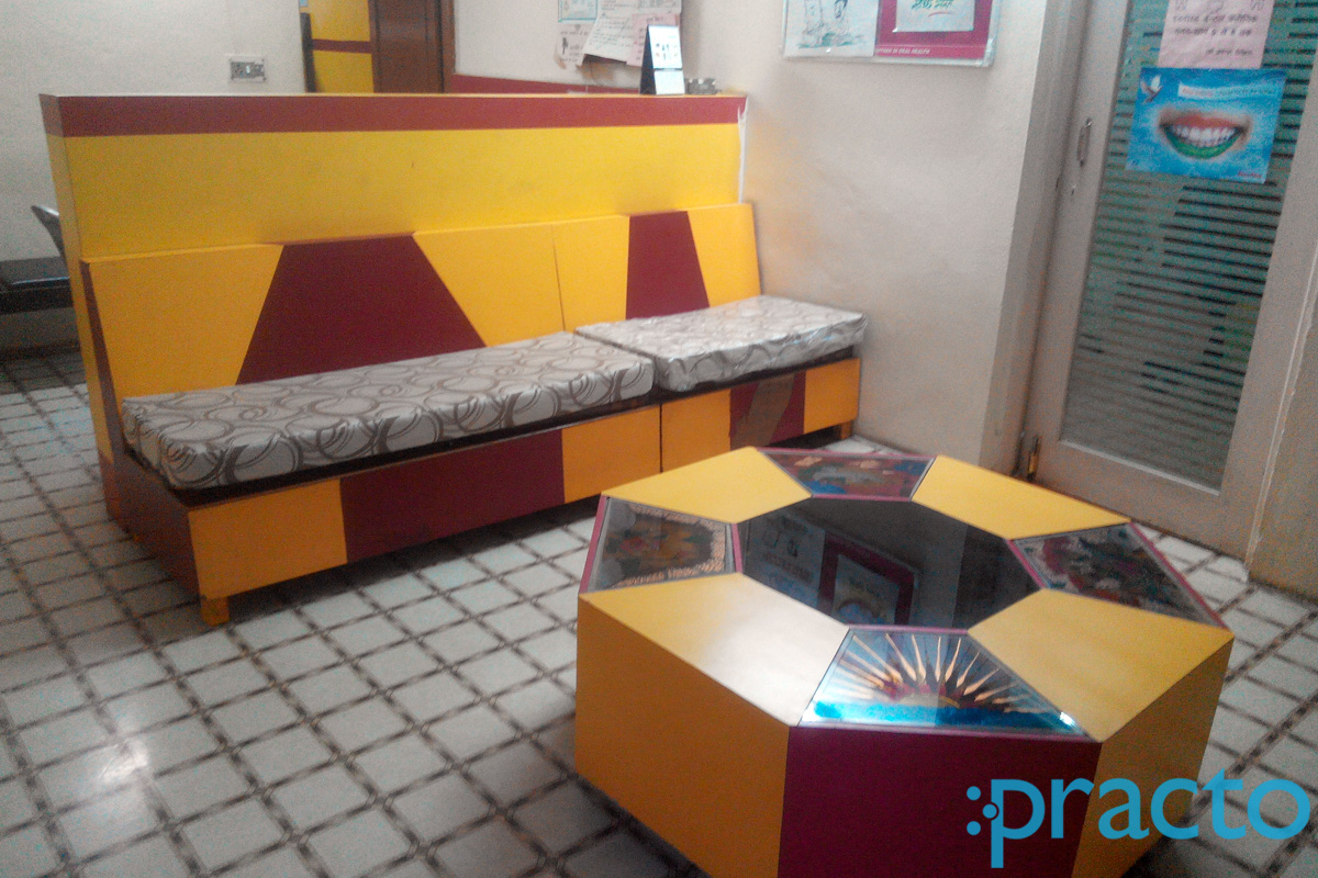 Waiting Area at Alok Pathology Labs & Clinic LIG Colony Indore