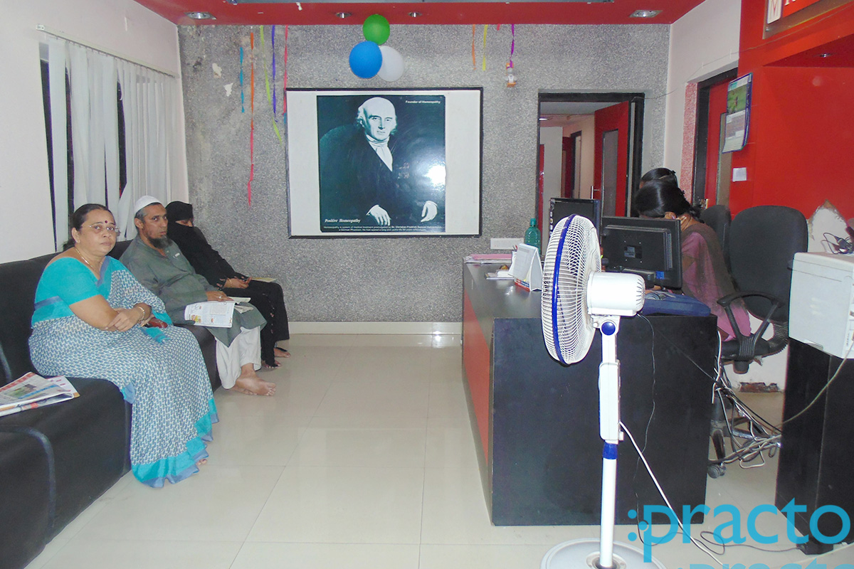 Reception at Positive Homeopathy Jayanagar 4 Block Bangalore