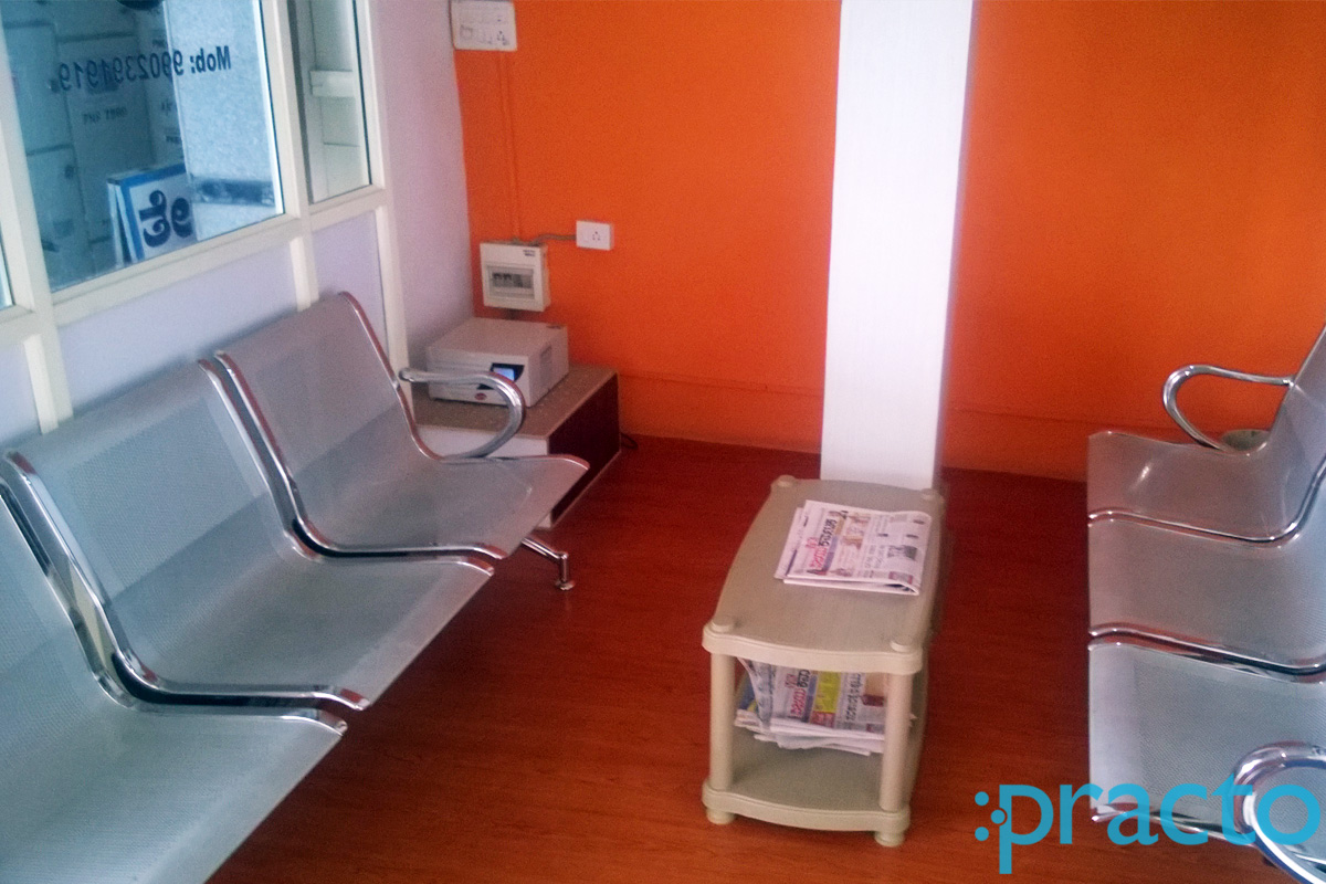 Waiting Area at Thejas Dental Clinic Peenya Bangalore