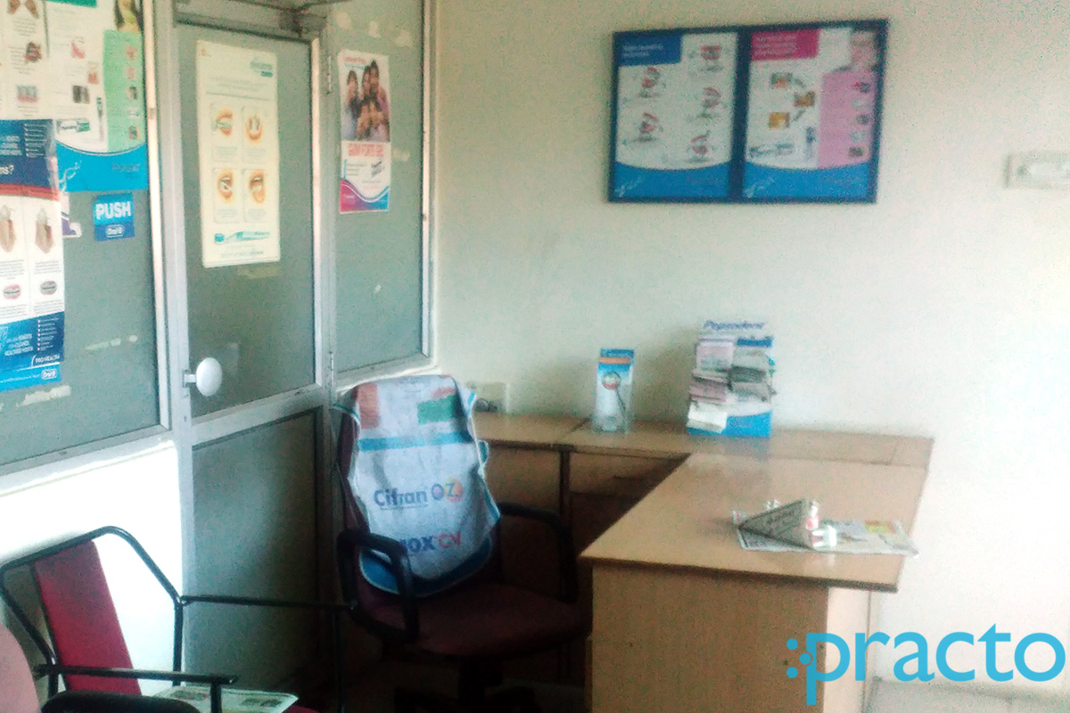 Reception at Madhurya Dental Hospital Vanasthalipuram Hyderabad