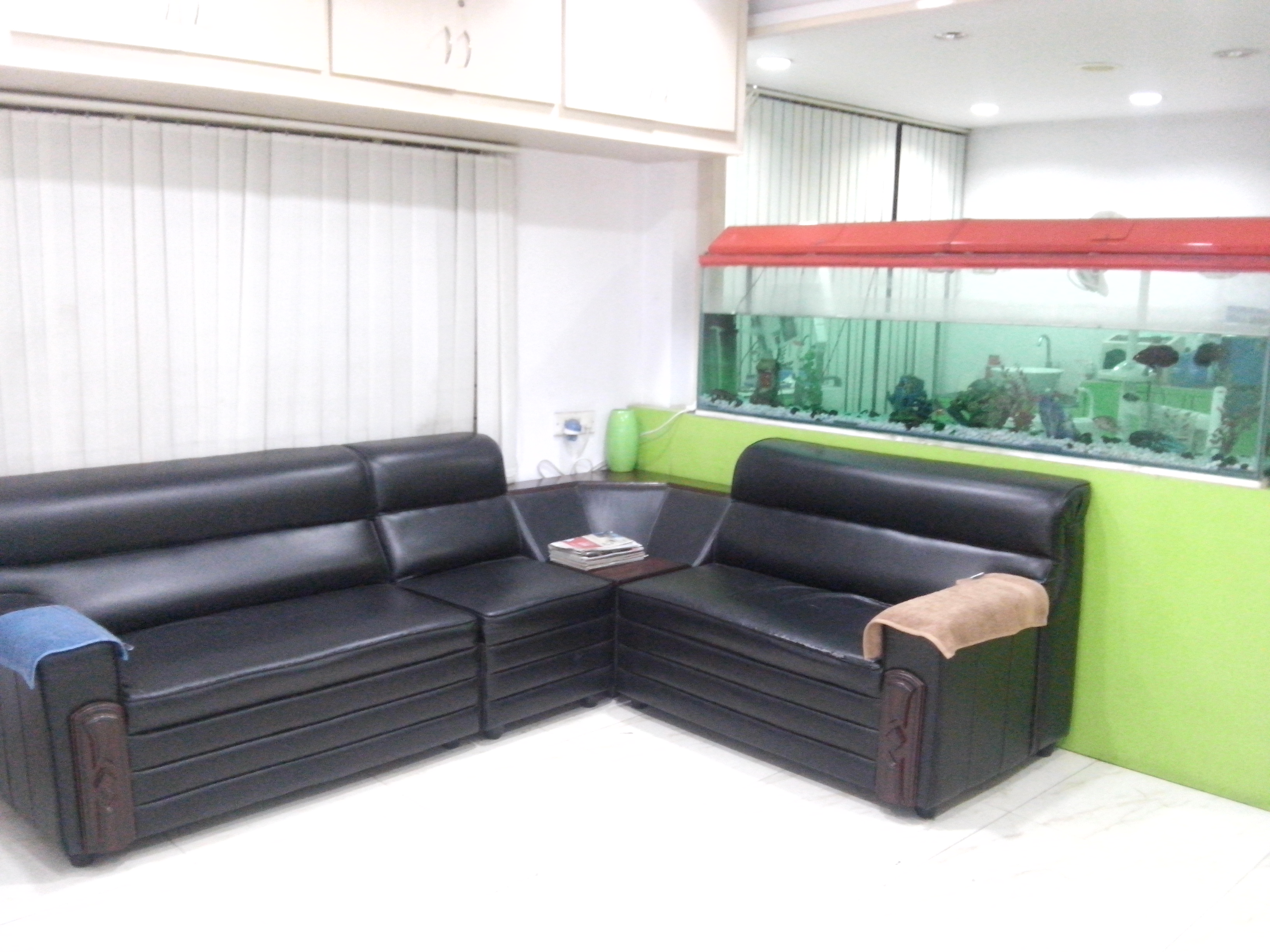 Waiting Area at Dr. Sridhar International Dental Hospitals Serilingampally Hyderabad