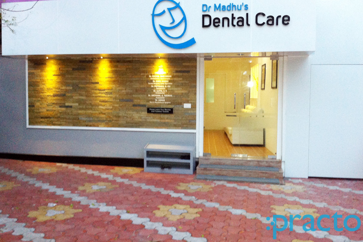 Entrance at Dr. Madhu's Dental Care Edapally Ernakulam