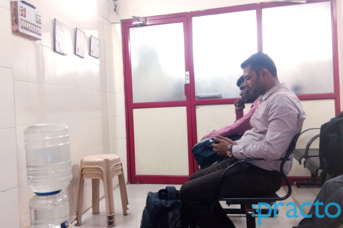Waiting Area at Ortho Care Clinic Washermenpet Chennai