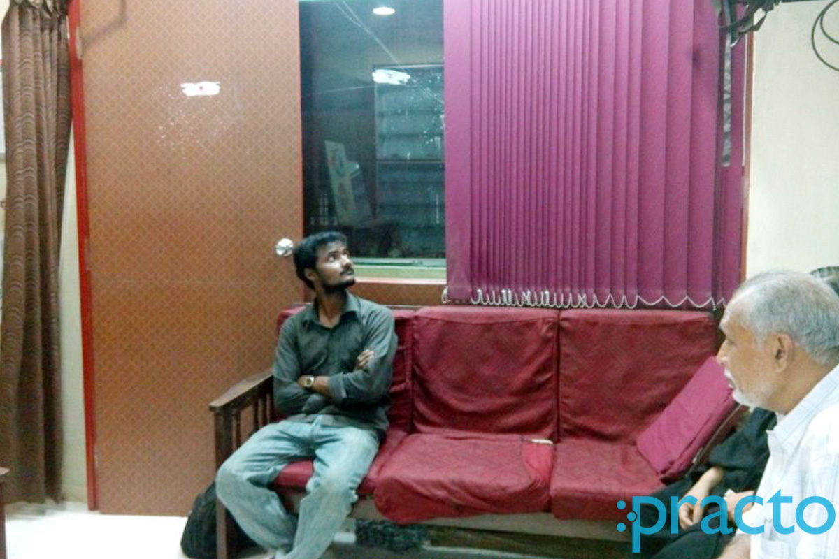 Waiting Area at Pooja Eye Clinic Tondiarpet Chennai